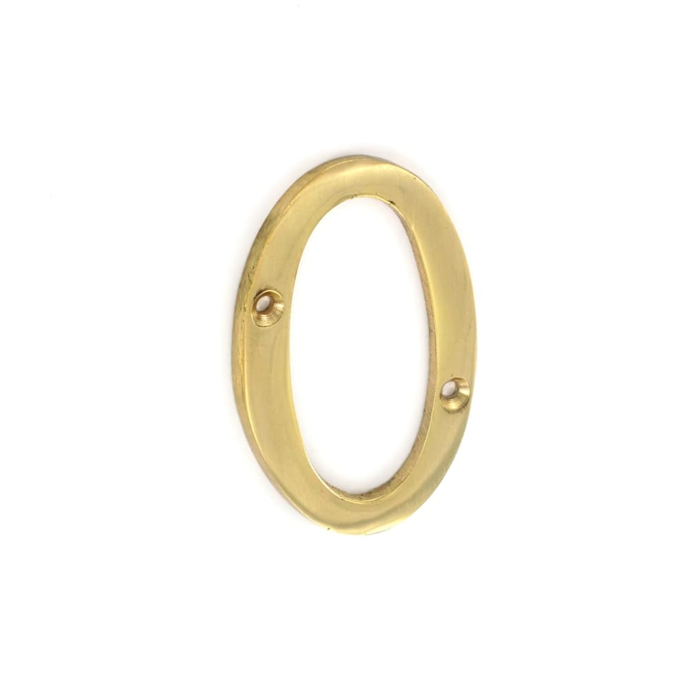 Brass Numeral 75mm