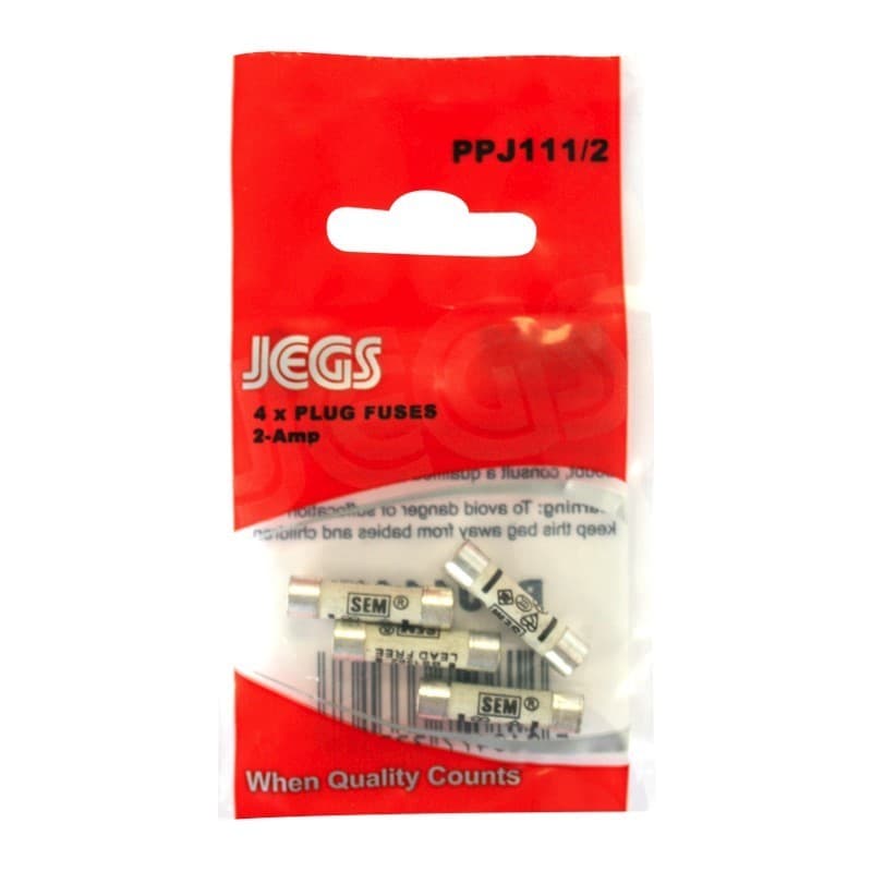 Pk4 2 Amp Plug Fuses British