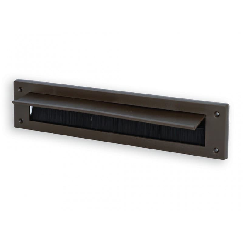 Letterbox Draught Excluder with Flap 43mm x 275mm