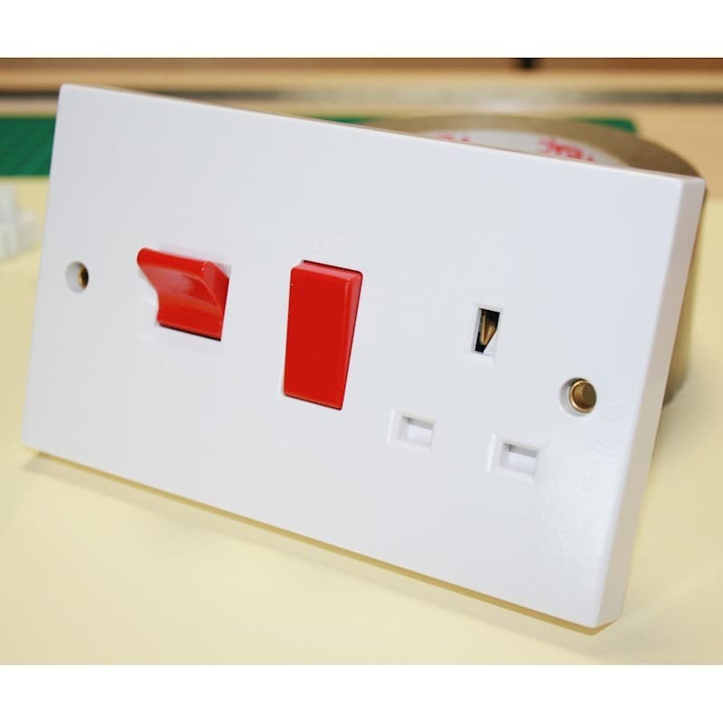 ASTA Approved 45 Amp Cooker Panel And Socket