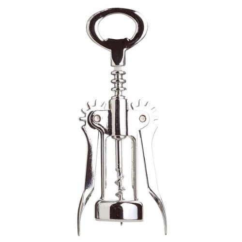 BarCraft Double Handled Chrome Wing Corkscrew