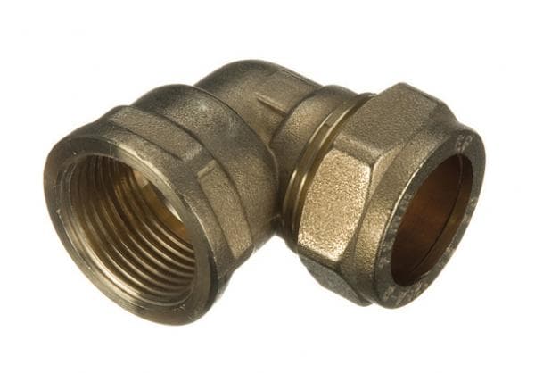 Compression Elbow Threaded 15mm-1/2"