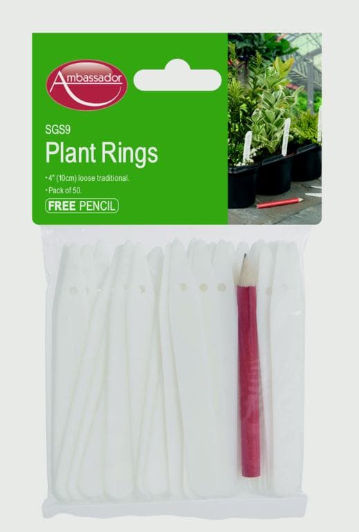 Plant Labels & Pencil Pack 50