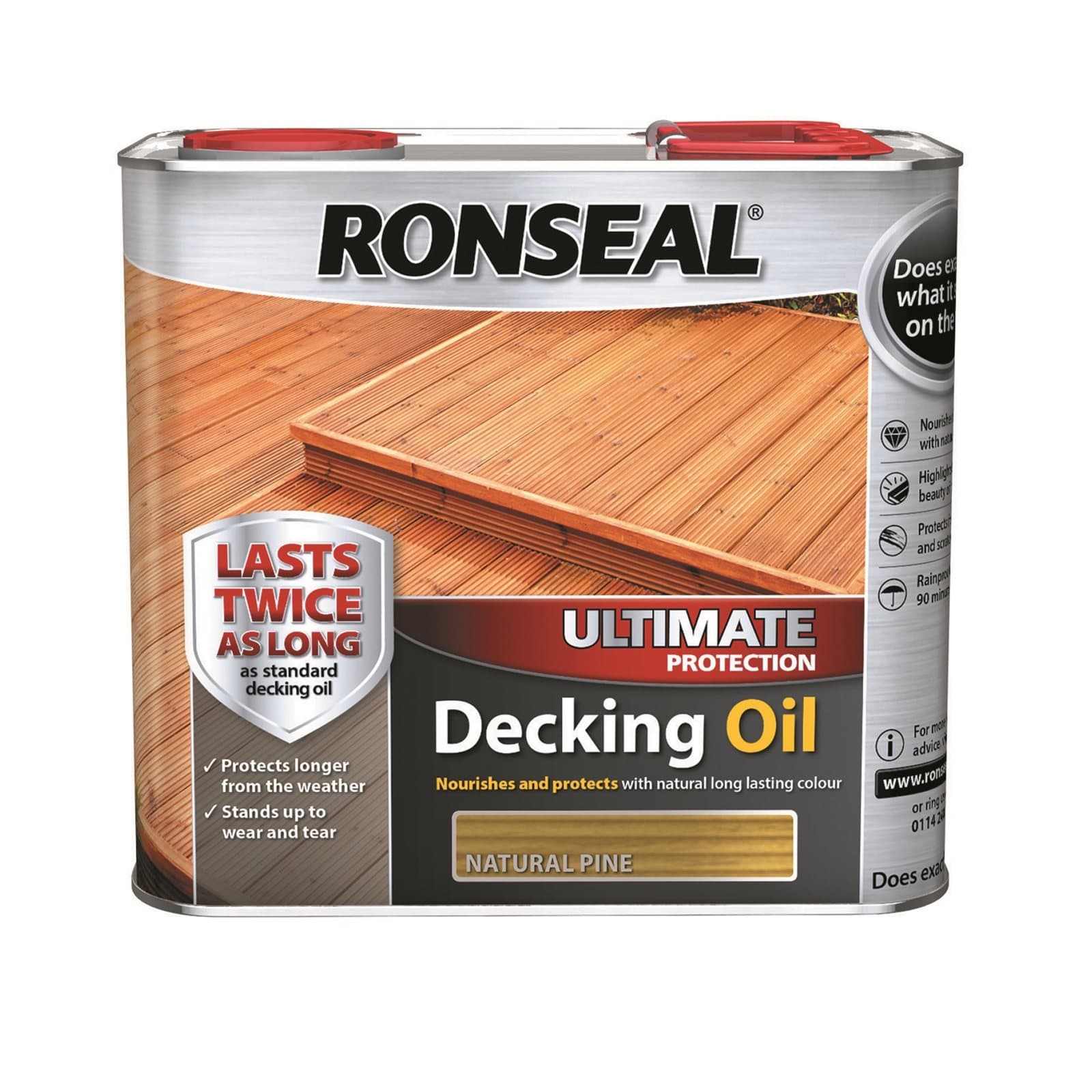 Ultimate Protection Decking Oil 2.5 Litre
