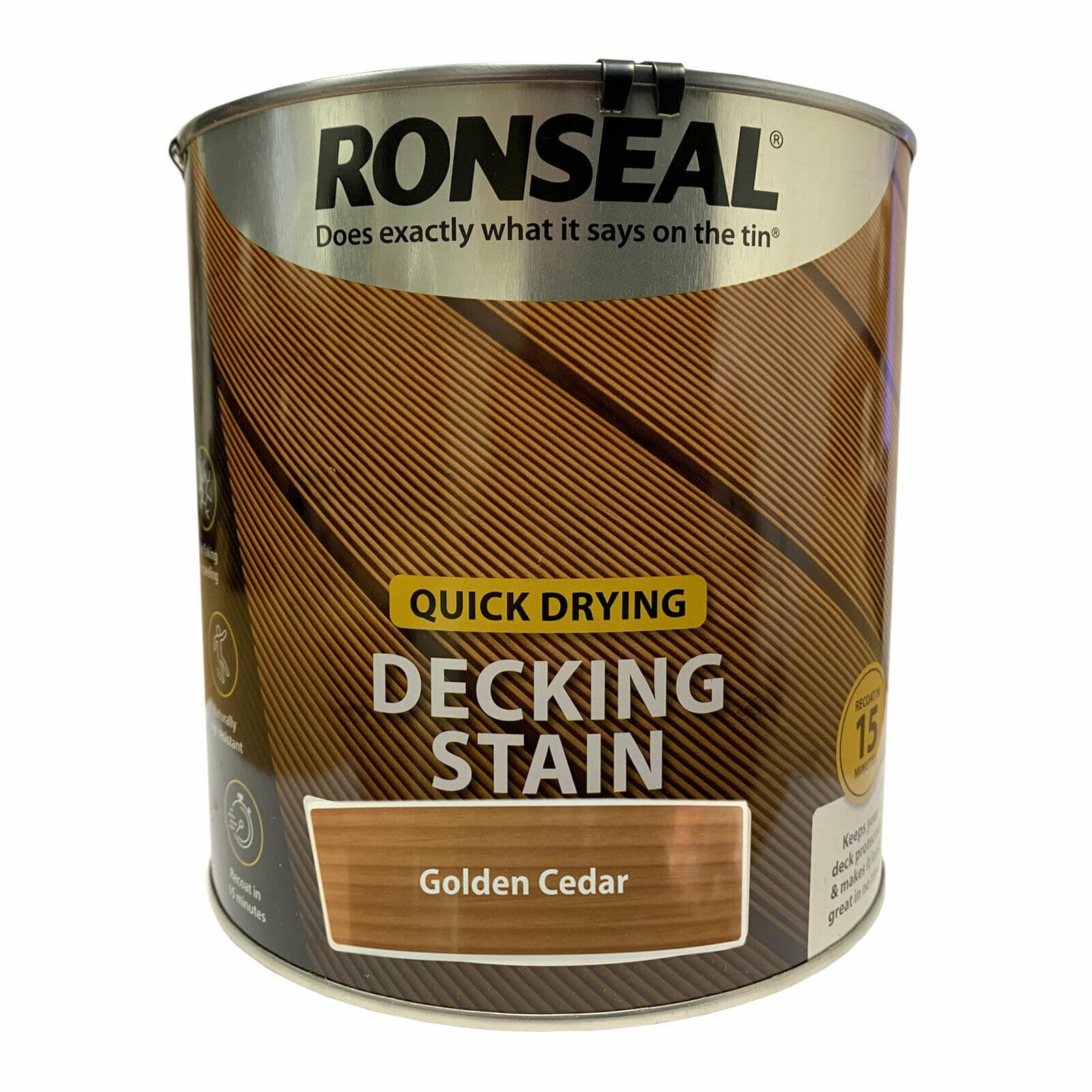 Quick Drying Decking Stain 2.5 Litre