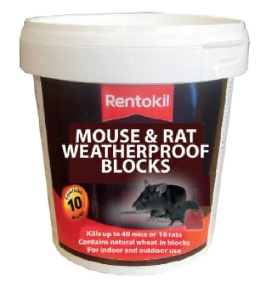 Mouse Rat Weatherproof Blocks