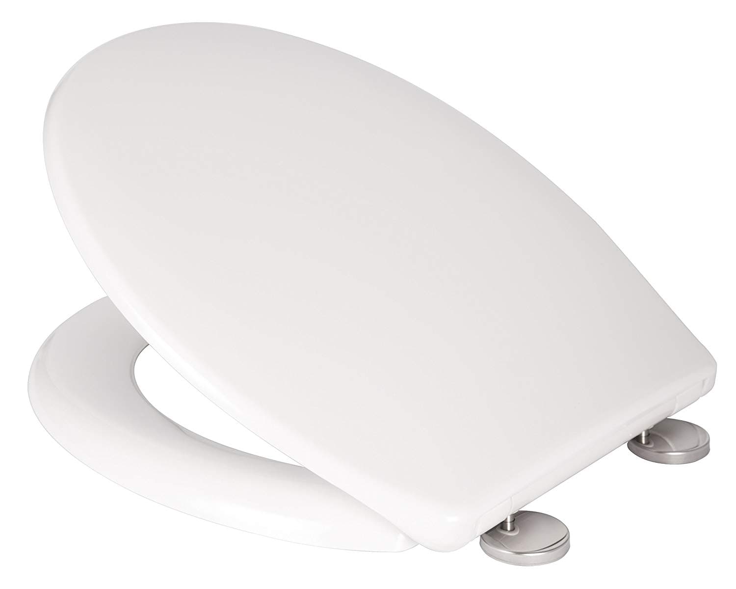 Toilet Seat Anti Bacterial Eldon Urea Soft Close White