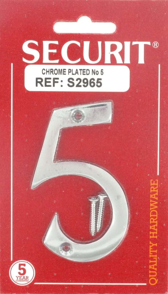 Brass Numeral 75mm