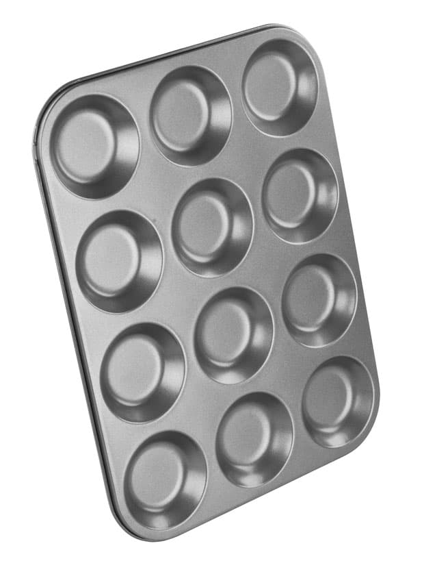 Non Stick Shallow Bun Tin