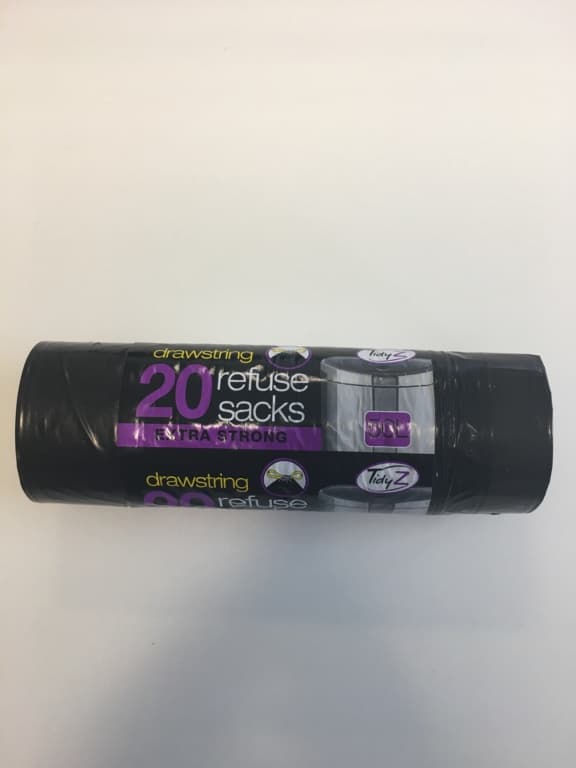 Drawstring Bin Bags Pack 20