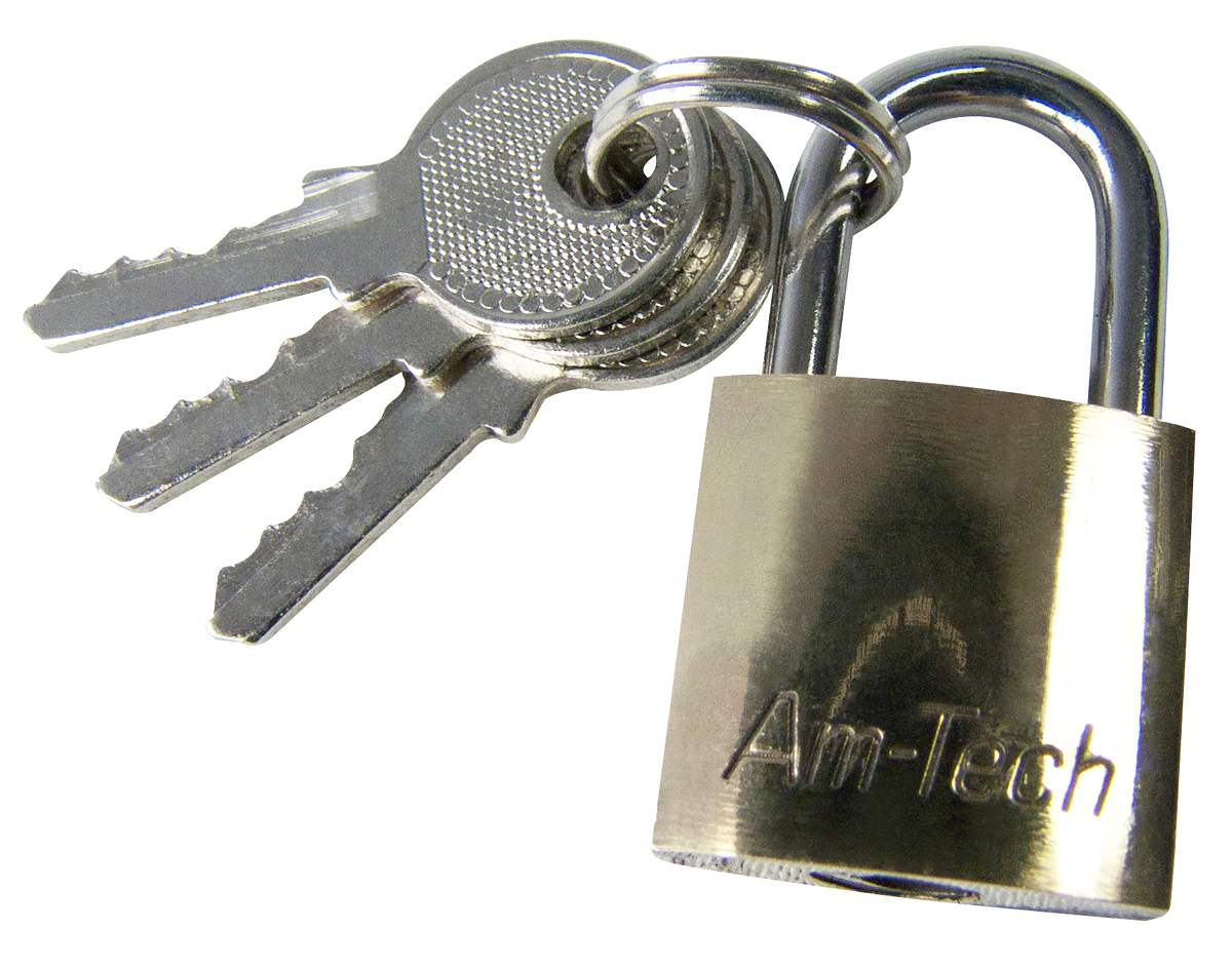 Securit Brass Padlock 25mm