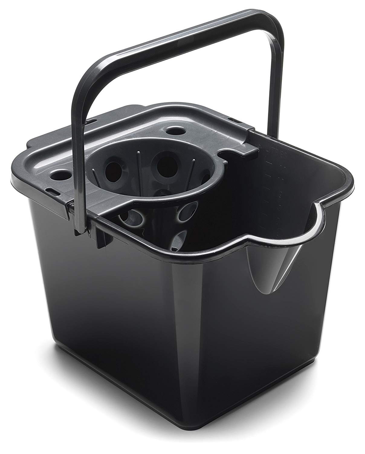 Addis Mop Bucket Pail & Wringer - Black