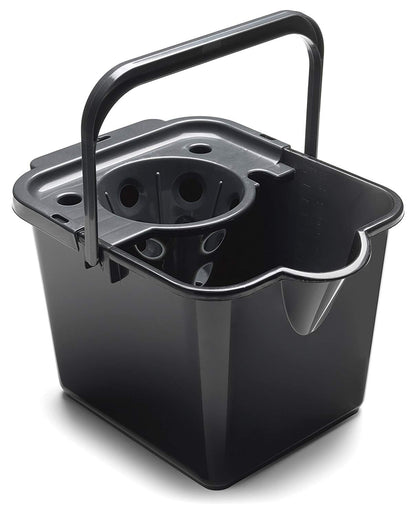 Addis Mop Bucket Pail & Wringer - Black