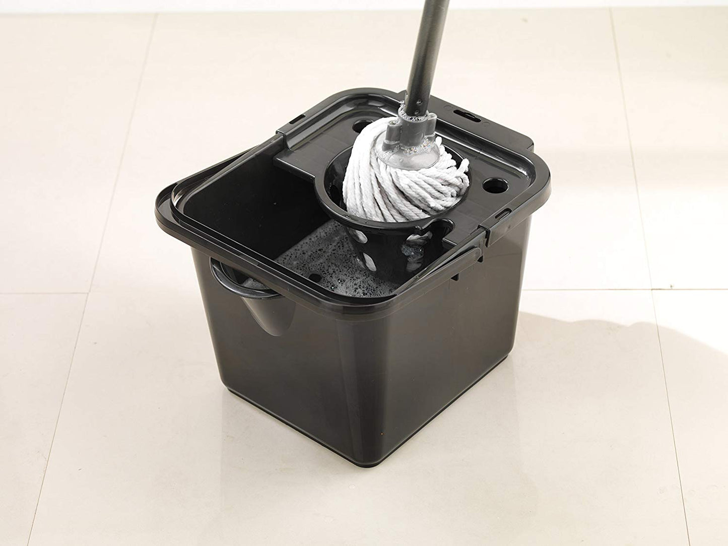 Addis Mop Bucket Pail & Wringer - Black