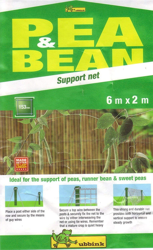 Ambassador Pea & Bean Garden Netting 4m x 2m