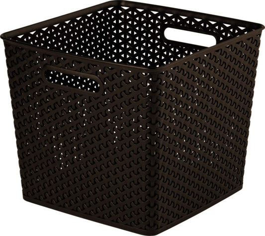 Curver Nestable Rattan Basket Brown 13 Litre