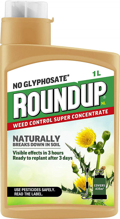 Roundup Natural Concentrated Weedkiller 140ml
