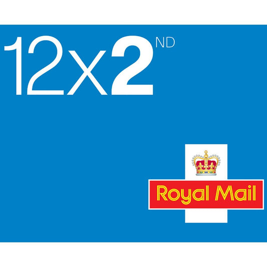 2nd Class Stamps Book of 12