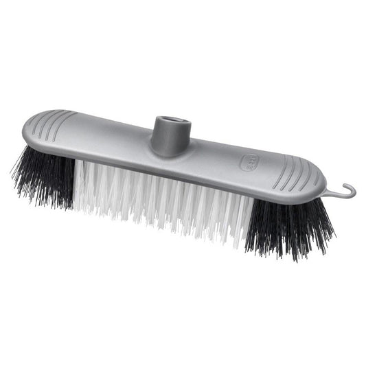 Addis Broom Head Soft Bristle Metallic - Silver