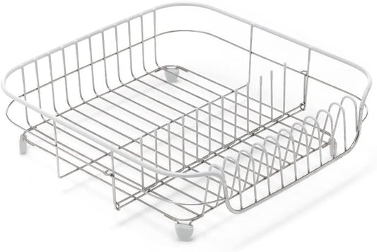 Addis Stainless Steel Soft Touch Draining Rack - White