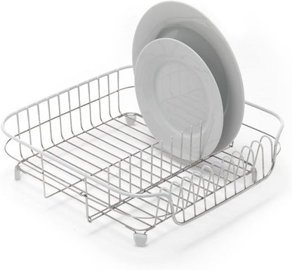 Addis Stainless Steel Soft Touch Draining Rack - White