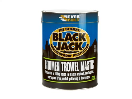 Everbuild Bitumen Trowel Mastic 2.5 Litre
