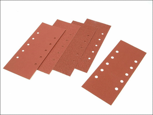Faithfull Sanding Sheets 1/2 115 x 280mm Assorted