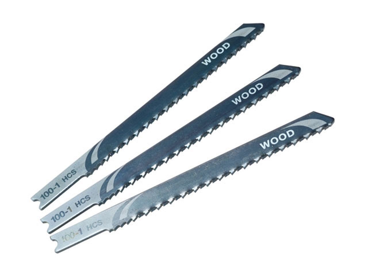 Irwin Jigsaw Blades Wood 100mm x 3