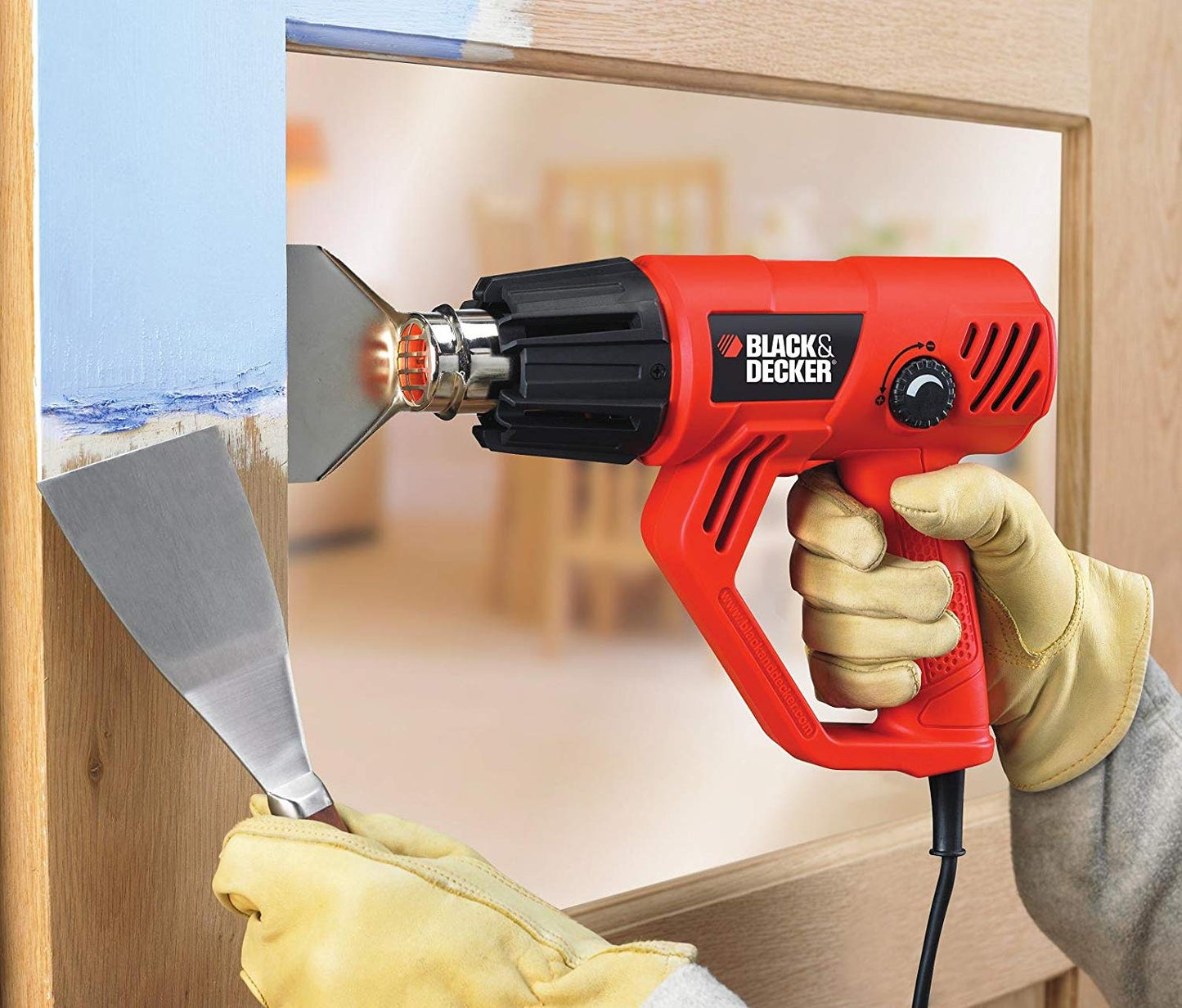 Black & Decker KX2001K-GB Heat Gun 2000W Kit & Kit Box