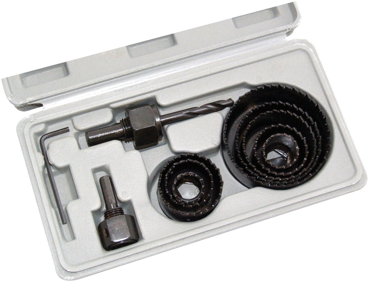 Amtech 11pc Hole Saw Kit