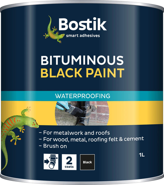 Bartoline Bituminous Black Paint 1 Litre