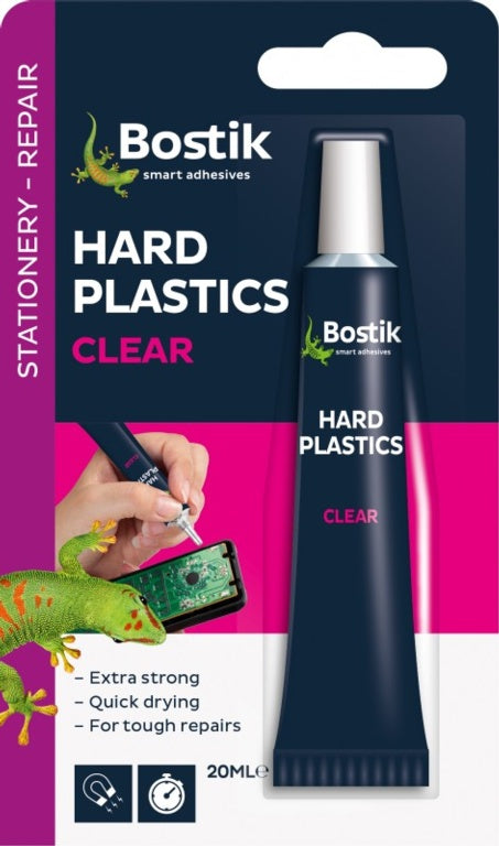 Bostik Hard Plastics Clear Adhesive 20ml