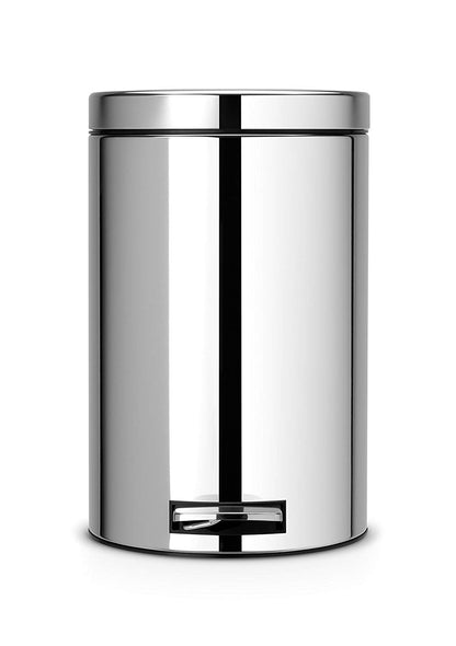 Brabantia Pedal Bin 12 Litre - Brilliant Steel