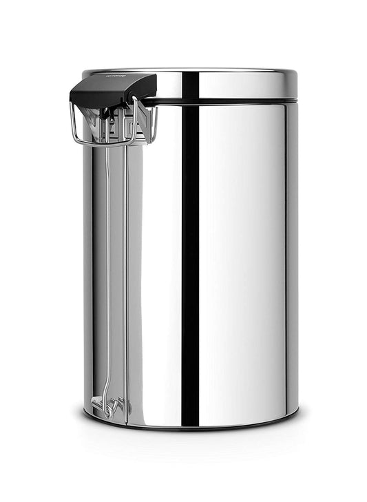 Brabantia Pedal Bin 12 Litre - Brilliant Steel