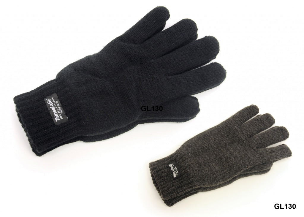 RJM Accessories Men's Thinsulate Gloves