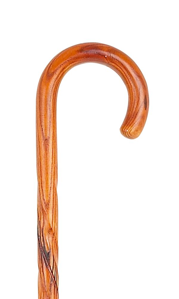 Charles Buyers Dark Swirl Acacia Crook Stick