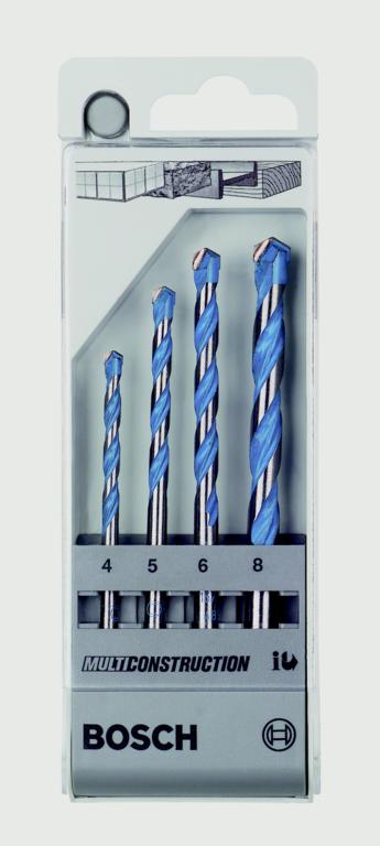 Bosch Multi Construction Drill Bit Set of 4