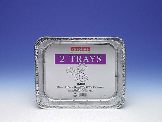 Caroline Foil Tray Pack of 2 236 x 297mm