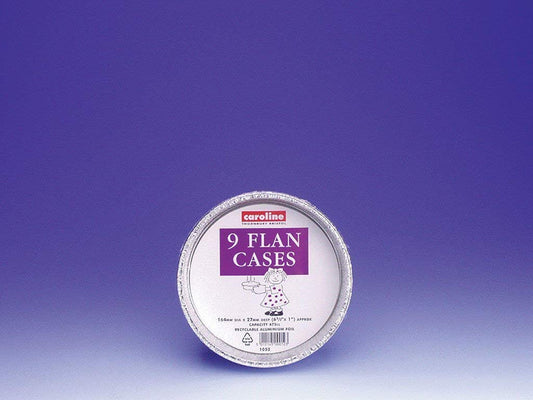 Caroline Foil Flan Case 6" Pk9