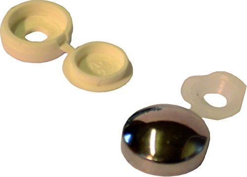 Centurion Chromed Plastic Dome Screw Cover (Pack of 4)