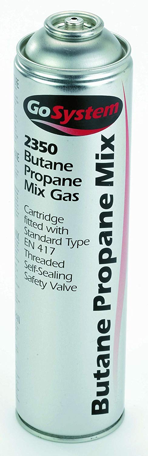 GoSystem Butane/Propane (70:30) Mix Gas Cartridge 350g