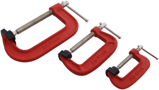 Amtech 3 Piece G Clamp Set