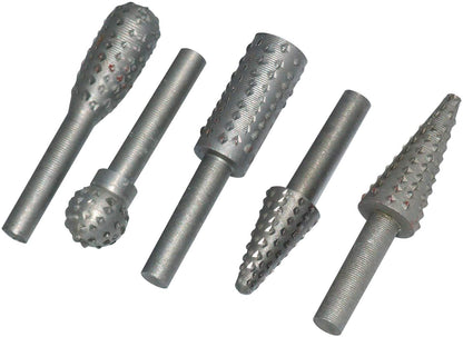 Amtech 5pc Rotary Burr Set