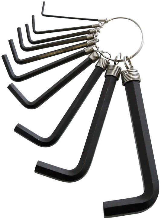 Amtech 10pc Hex Key Set & Keyring