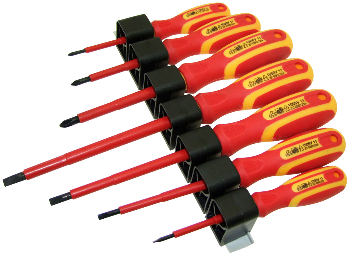 Amtech 7pc Chrome Vanadium Insulated Screwdriver Set