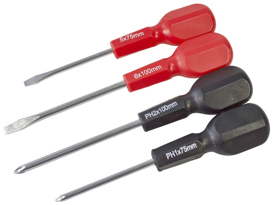 Amtech 4pc Cabinet Handle Screwdriver Set