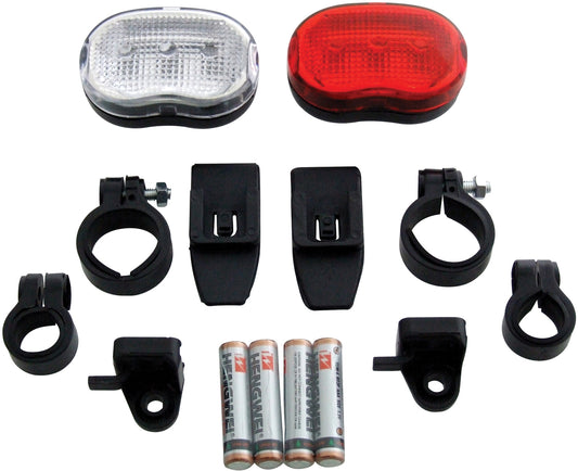 Amtech 2pc Bicycle Flash Light Set