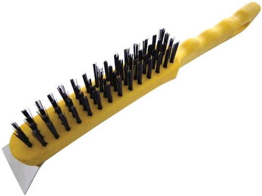 Amtech Wire Brush & Scraper