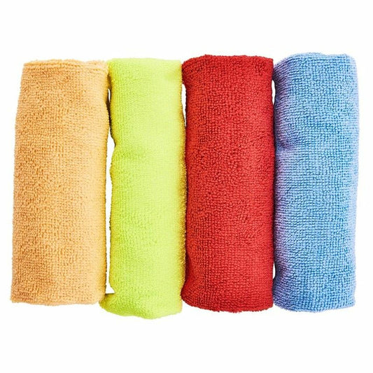 Amtech Microfibre Cloths Pack of 4