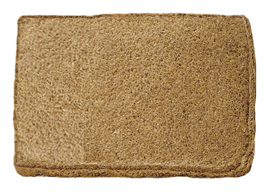 William Armes Melford Hand Woven Doormat Natural Coir - 60 x 35cm